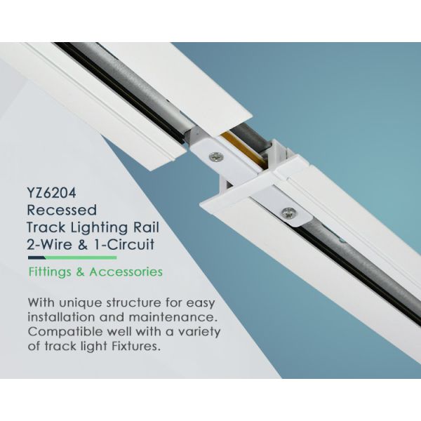 3m Track Lighting Rail System Spotlight Aluminum Track Rail