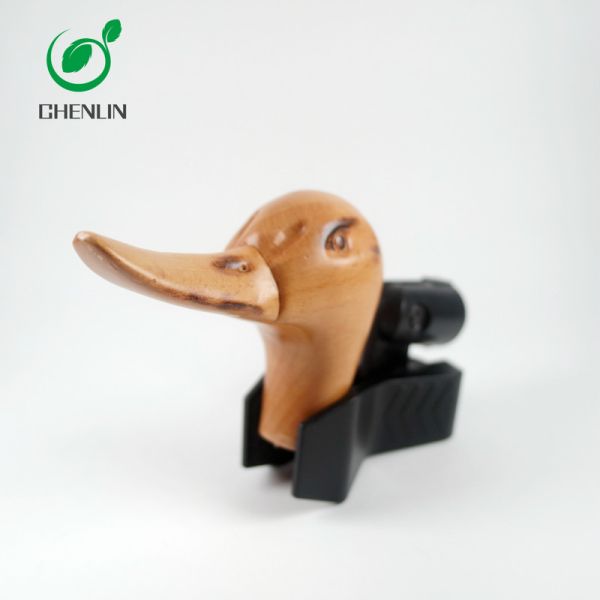 Carved umbrella with black walnut and beech handle wood handle black umbrella with hook handle