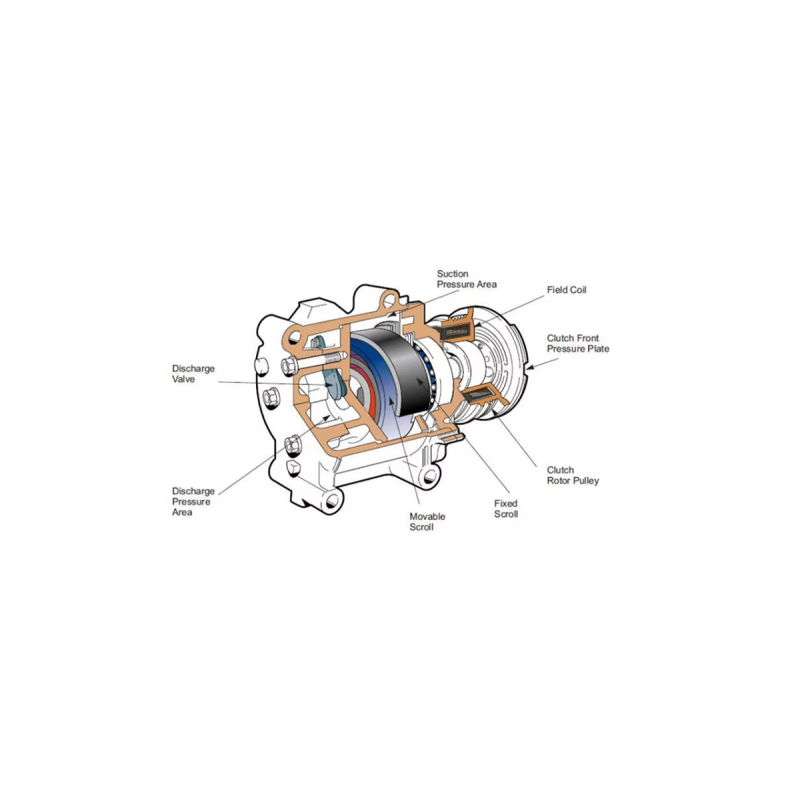 New 12V Auto AC Compressor for Nissan