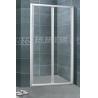 Buy cheap Silver Aluminum Alloy Glass Shower Enclosures 5MM Clear Tempered CSI Certificati from wholesalers