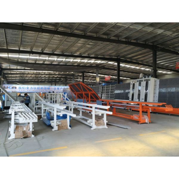 Coating Glass Processing Equipment Automatic Adjust Glass Thickness Soft Brushes