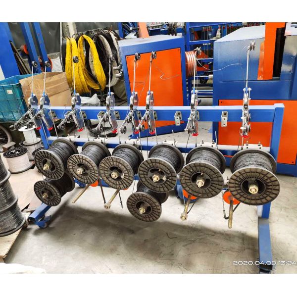 Stranding Tension Gun Winding Machine For Wire Frame
