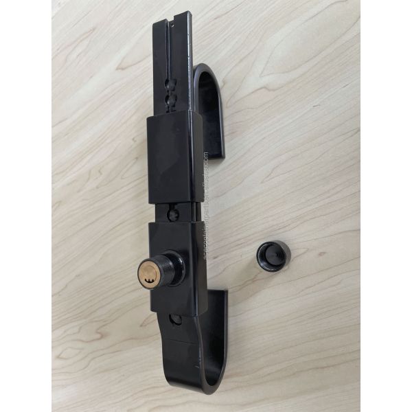 Cargo Shipping Container Security Door Lock Barrier Seal Black 250mm to 445mm and Low Maintenance Requirement