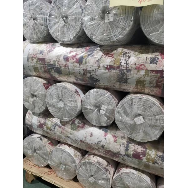 Yarn Dyed Velvet Sofa Fabric Long Lasting Wrinkle Resistant For Curtain
