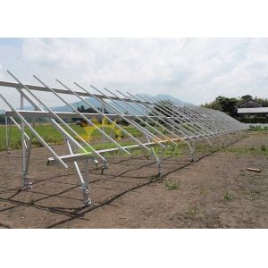 Wholesale Ballasted 6005 Aluminium Solar Structure 12 Years Duration from china suppliers