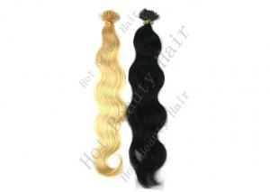 Wholesale 5A Smooth Pre Bonded Hair Extension , 100g Remy Hair For Ladies from china suppliers