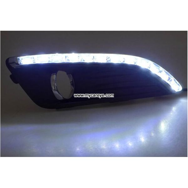 Ford Fiesta DRL LED daylight driving Light auto turn signal autobody