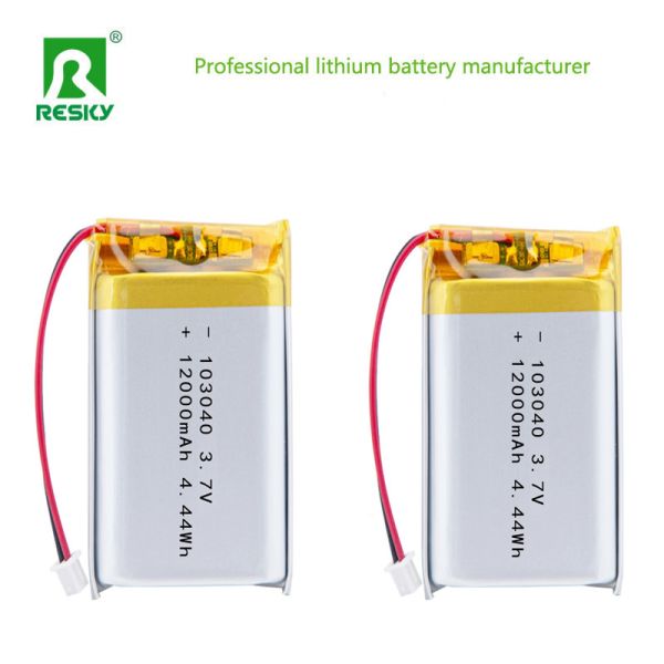 Lipo Battery Cell 103040 3.7v 1200mAh 4.44wh Rechargeable Power Battery For Beauty Instrument