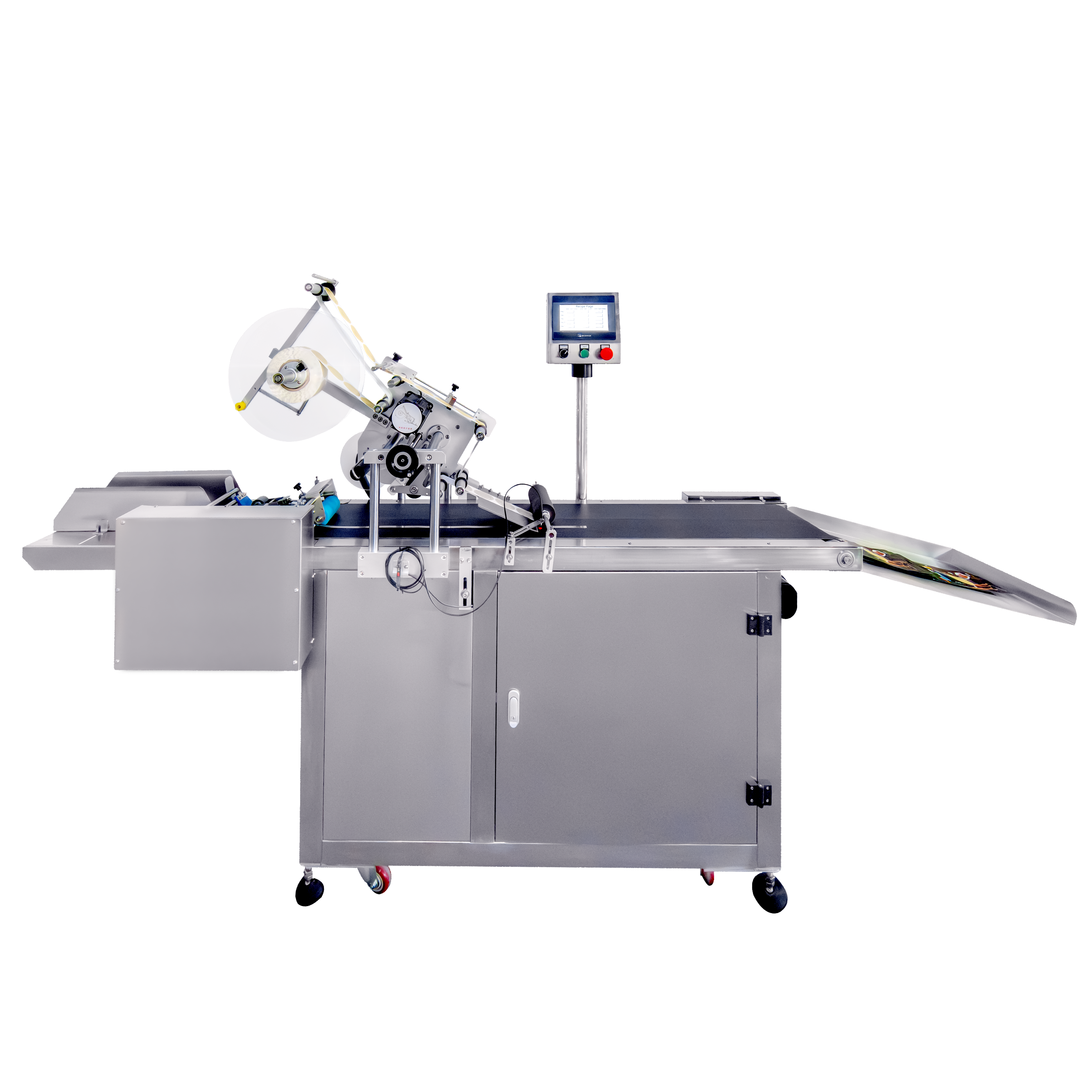 Multifunction Packaging Machines YM210D Automatic Flat Labeling Machine Box and Square Bottle Label Machine