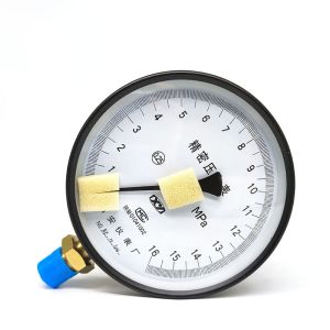 Wholesale Mechanical Pressure Gauge Bottom Connection Field Display Linear Pointer Pressure Gauge OEM from china suppliers