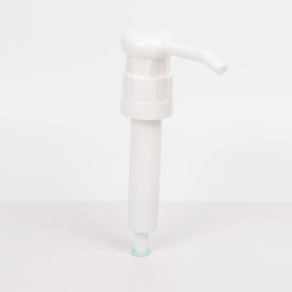 38/400 Plastic Lotion Dispenser Coffee Syrup Jam Pump 38mm White For Bottle