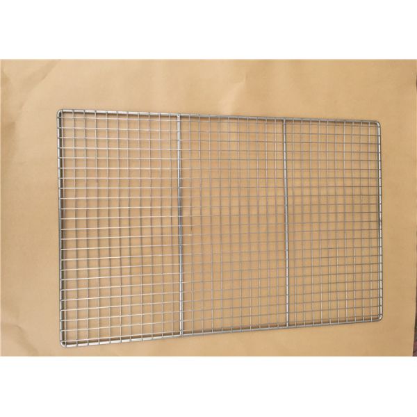 Stainless Steel Wire Mesh Tray Light Weight With Heat Resistant FDA SGS