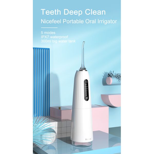 300ml One Button Detachable Portable Oral Irrigator