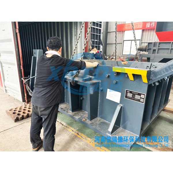 Garbage Pre Crusher Machine Solid Waste Recycling Crushing Machine Metal Crushing Double Shaft Shredder