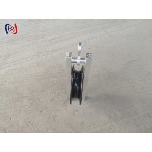 High Speed Turning Block Single Steel Sheave Conductor Stringing Blocks