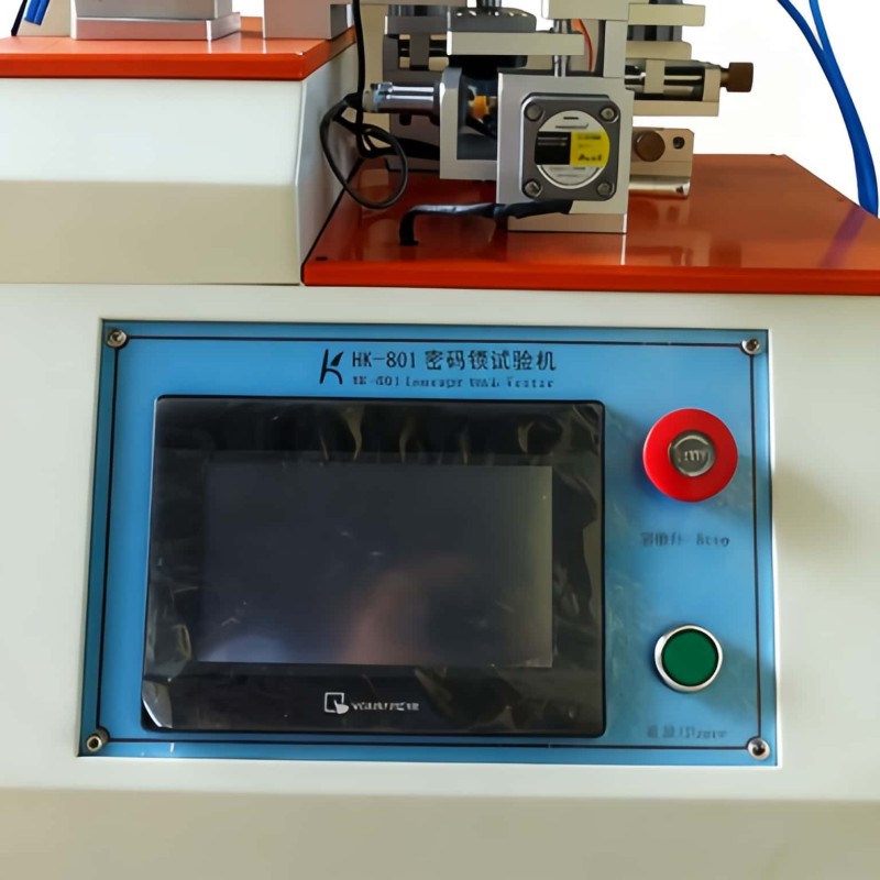 Touch-Screen Controlled Luggage Combination Lock Tester Code Error and Error Probability Testing Equipment for Combination Locks