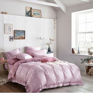 40s Ring Spun Printed Organic Tencel Sheets Multi Color Printing