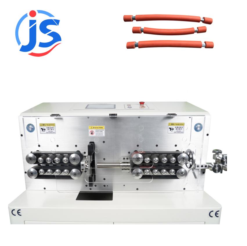 HR-ST185SV Fully Automatic Wire Stripping Machine 27mm Circular Sheath Wire Stripping Machine 7-inch Touch Screen