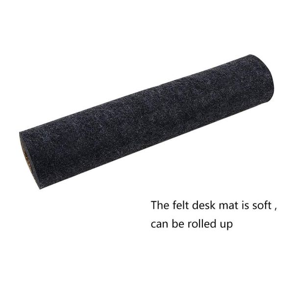 Comfortable Felt Wool Desk Mat for Large Office Computer Table Keyboard and Mouse Pad