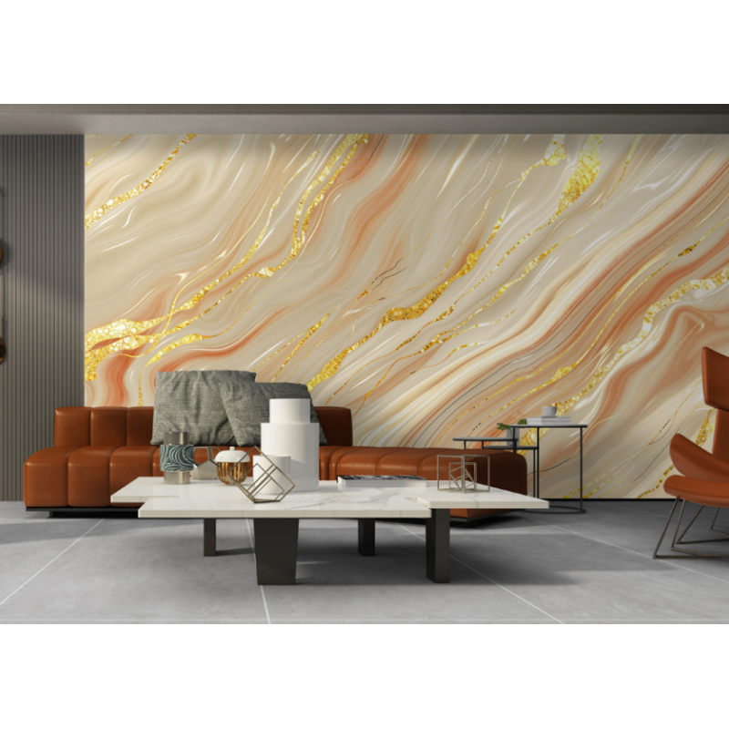 Fire Retardant PVC Marble Sheet Wall Panel for Residential Commercial Interior Installation
