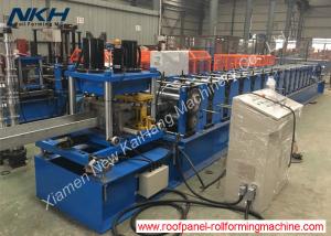 China GI Sheets G350 Purlin Roll Forming Machine Driven Motor on sale