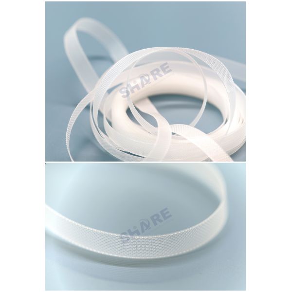 Continuous Polyester Filter Mesh Ribbons Strips Belts Single Or Double Seam Tubular Ribbons