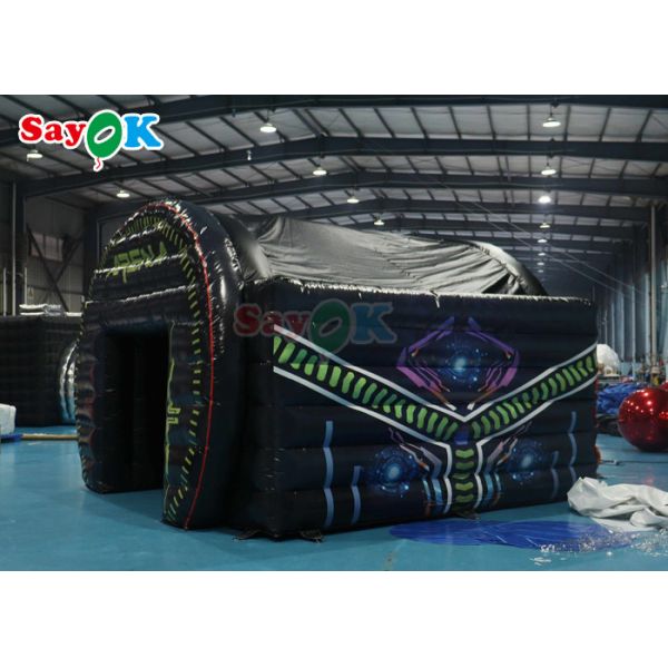 Funny Inflatable IPS Sport Games Inflatable Interactive Center Light Battle With Play System Arena Tent