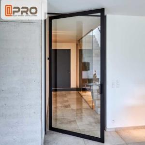 China Energy Efficient Aluminum Pivot Doors Swing Open Style With Tempered Glass Glass Door Pivot Hinge door pivot hinge on sale