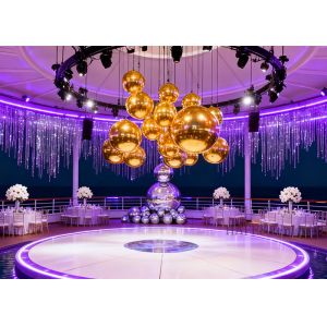 Wholesale Durable PVC Double-Layer Inflatable Mirror Balls Are Suitable For DIY Decoration During Festival Events from china suppliers