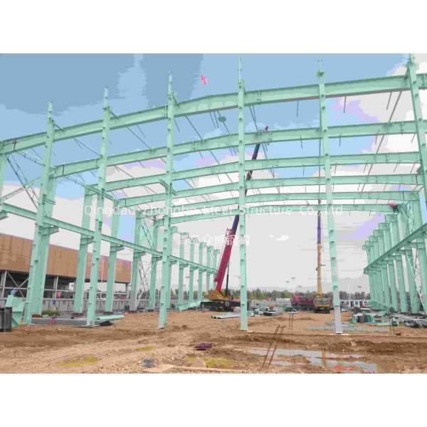 Prefabricated Steel Structure Workshop Designed to Accelerate Installation Time While Maintaining Structural Integrity