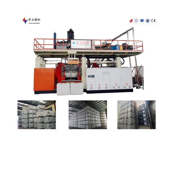 Automatic Extrusion Blow Moulding Machine with PLC and 480kg/h Plasticizing Capacity for IBC Tanks