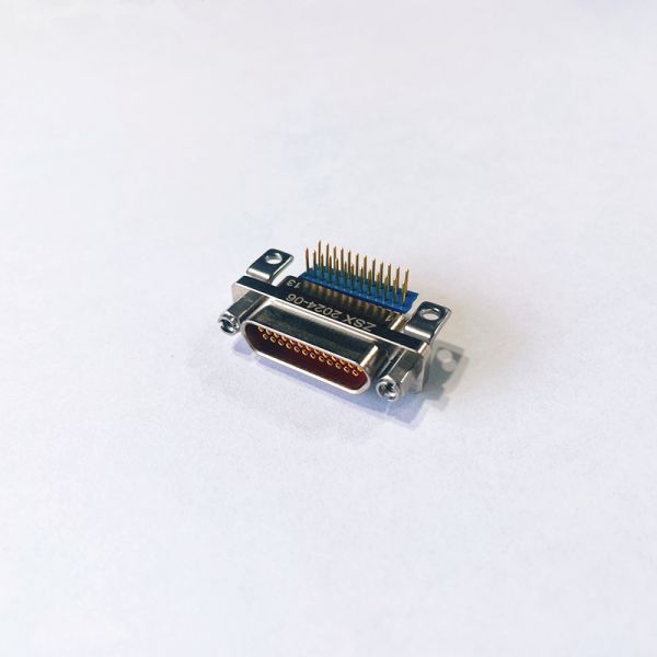 25 Pin Metal Body Micro-D Connector with Wide Temperature Range for Industrial Applications