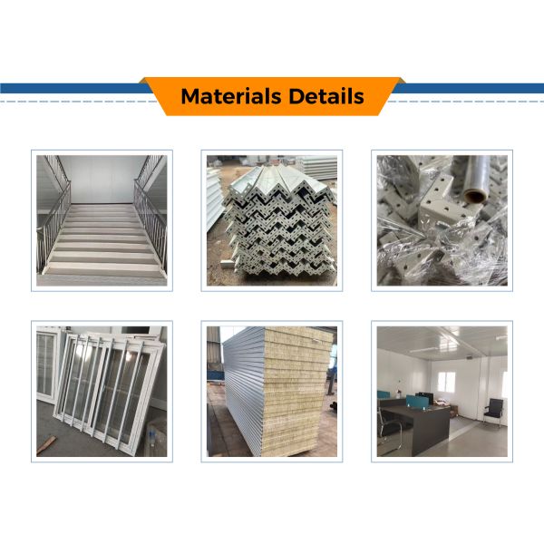 Worker Accommodation Container House with Customized Square Design and Easy Installation