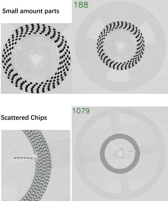 Industrial In Line Full Automatic SMD Reel Counter X Ray 99.99% Accuracy
