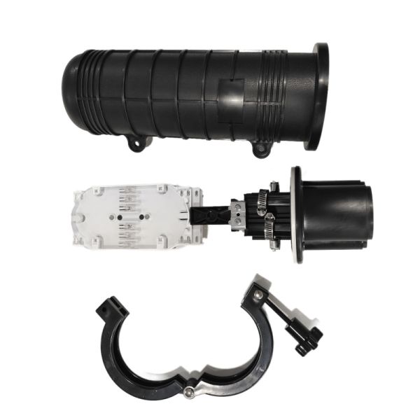 12f-19f Inlet Cable Port Inline Fiber Optic Splice Closure for Durable FTTH Equipment