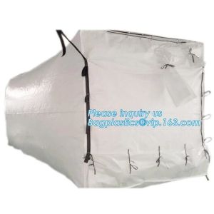 Dry Bulk Container Liner Bags Fibc Big Bags For 20' Shipping Container, Sea