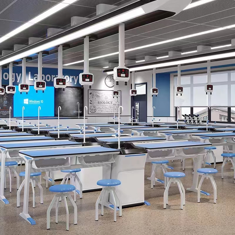 Science Classroom Lab Table Height Adjustable Physics Lab Table Multi Functional