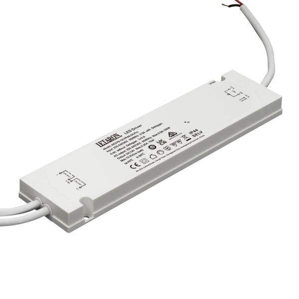 75W 12V DC Flicker Free LED Driver for Bathroom Vanity Lighting with Constant Voltage Output