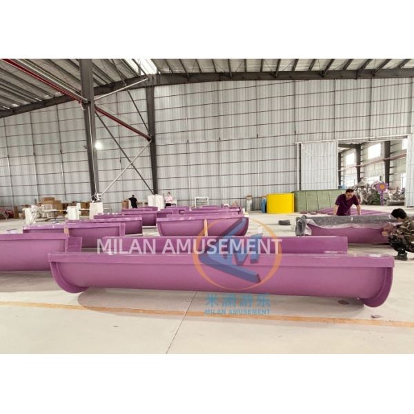 Single Tube Lazy River Water Park Aquatica Lazy River 3-4m Width For Outdoor Commercial Use