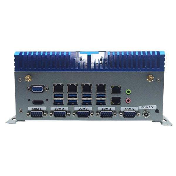Mini PC Intel Core I7-10510U 6 Ethernet Ports Dual LAN Win10/11/Linux Compatible 4-64GB RAM 64GB-1TB Storage Compact Computer
