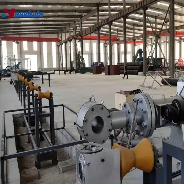One-Step Polyurethane Insulation Pipe Manufacturing Line for Building Construction