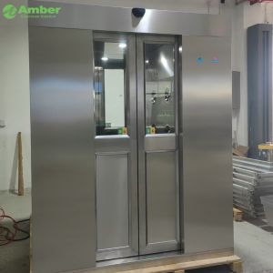Concealed Sliding Door Air Shower Room Automatic Opening And Closing Door