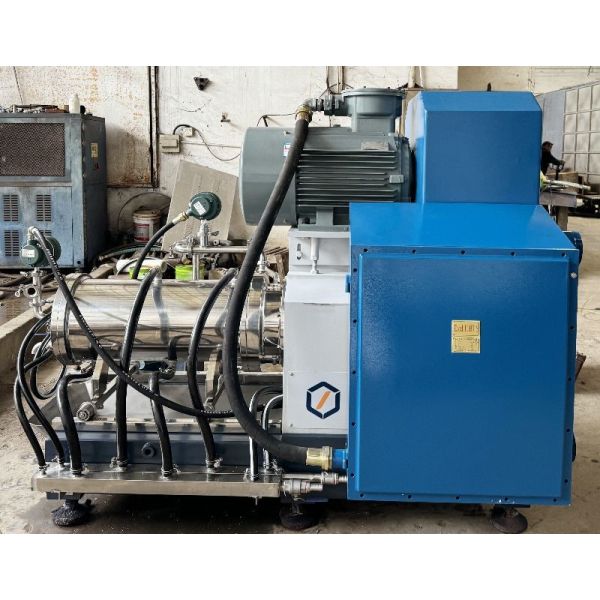 30L Capacity Bead Mill Machine High Flow Disc Type Horizontal Sand Mill For Paint