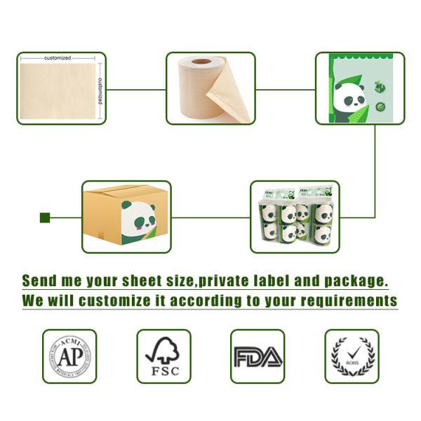 Hot Selling High-quality Absorbent and Soft 100% Virgin 3-layer Bamboo Pulp Customizable Box Tissue Facial Tissue 135 Sheets/Box