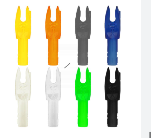 .204"(5mm) Arrow Shafts Push in X Nock and Precision Nock,Push in Nock,5mm Arrow Nocks,.204" Arrow Nock