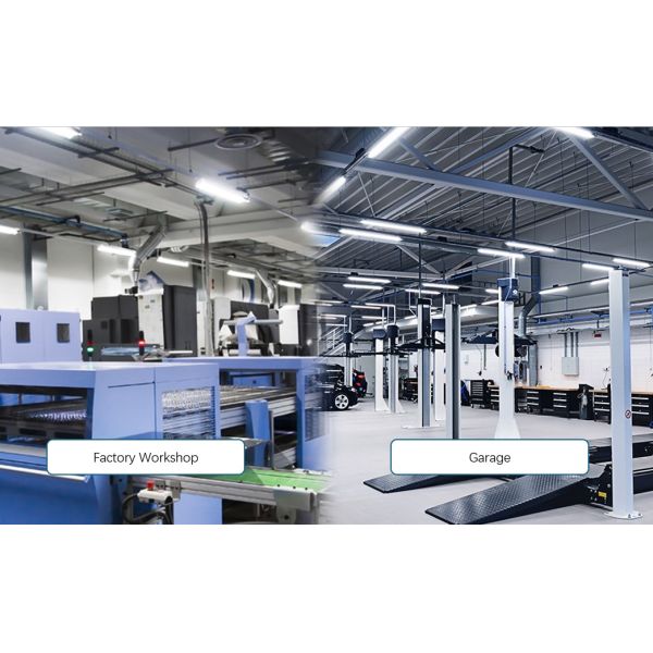 Energy-saving 2ft/4ft/5ft/8ft Tri-proof Light with 50000 Hours Lifespan and IP66 IK10