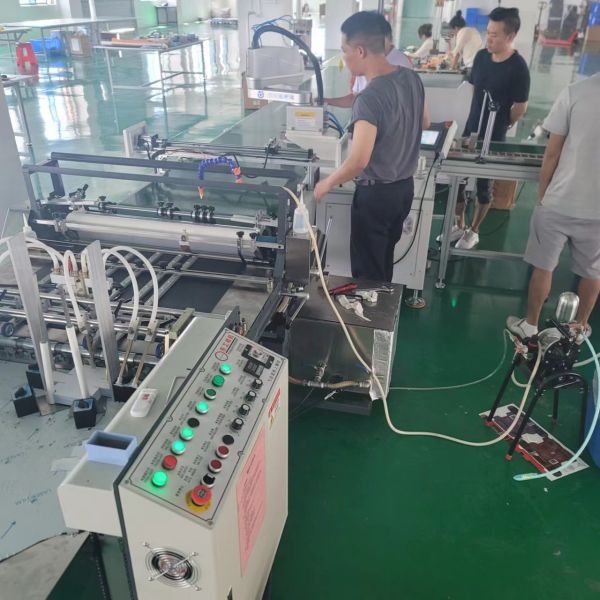 1-60pcs/Min Paper Box Gluing Machine Cover Box Gluer Machine