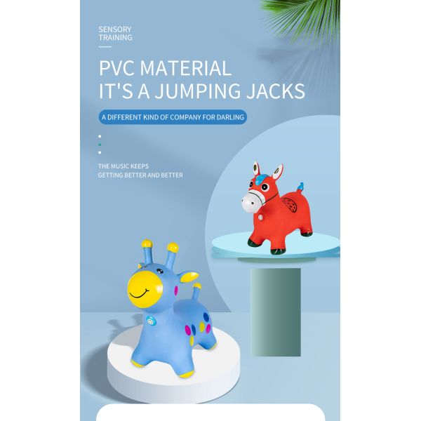 Outdoor Play Rubber Inflatable Animal Bouncer Multifunctional