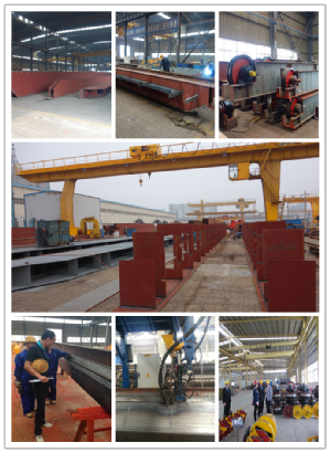 YUANTAI Top quality BMH semi gantry crane