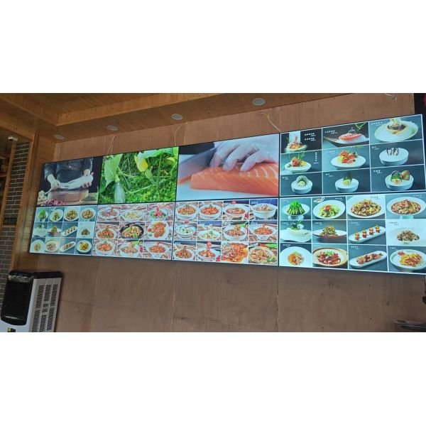 High-Definition 46Inch LCD Display Panel Seamless Splicing Large Advertising Player for Conference Room Monitoring Security